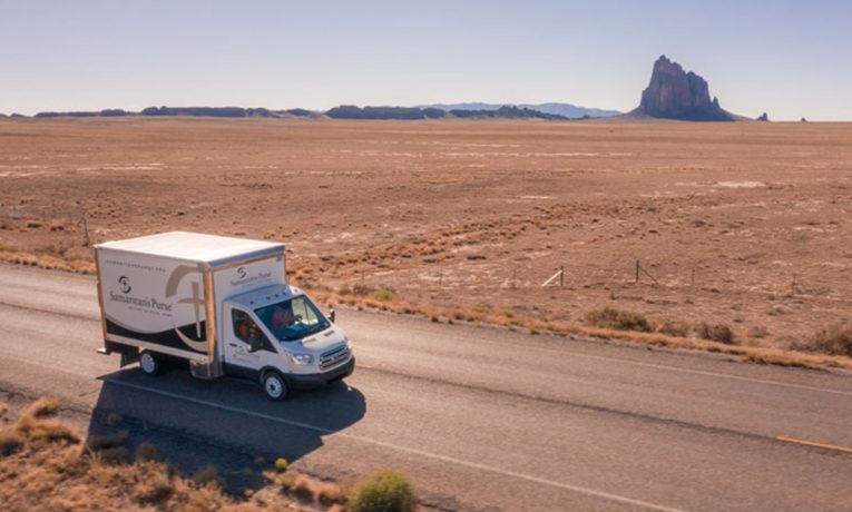 Regionally positioned U.S. Disaster Relief vehicles will provide support and equipment to volunteers serving in Arizona.