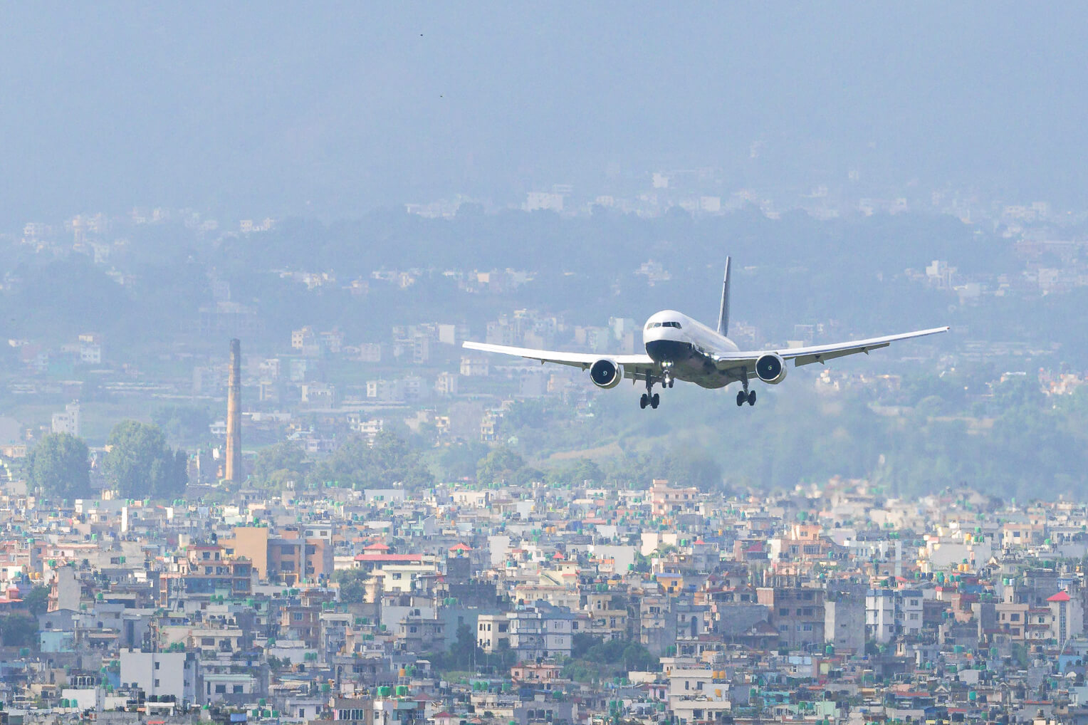 The Samaritan's Purse 767 cargo plane touched down in Nepal Sept. 1 with many tons of relief for flood-devastated Nepalese communities.