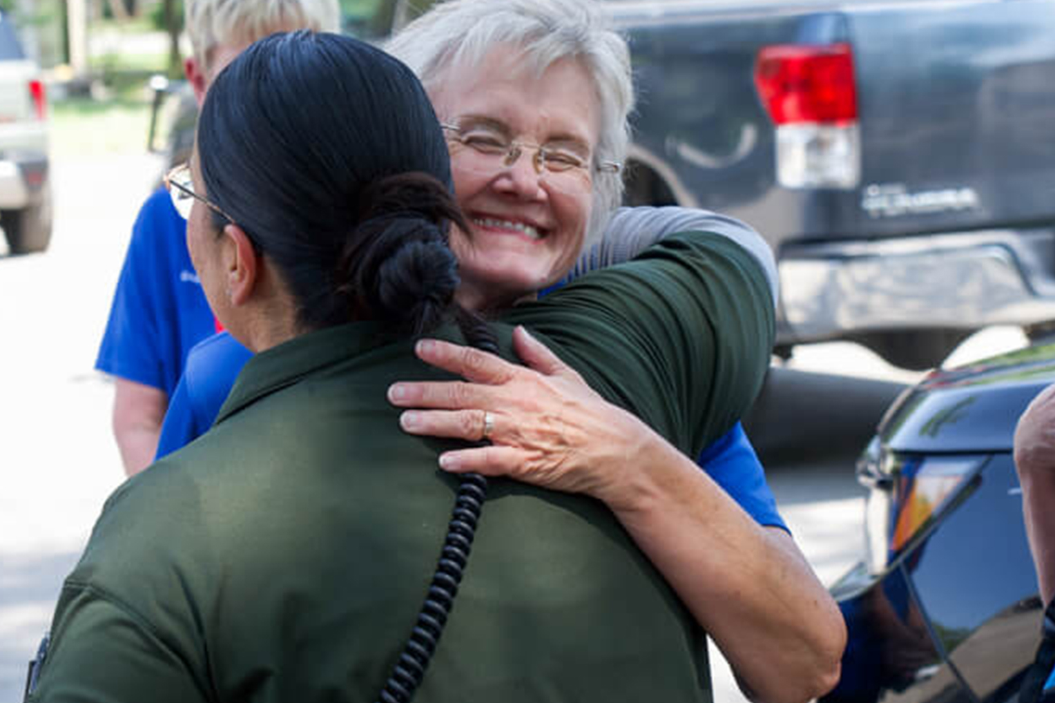 Nadia said the work of Samaritan's Purse has helped draw people to God and reunite the community.