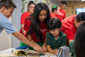 Leaders are intentionally working with students to deepen their understanding of God's Word.