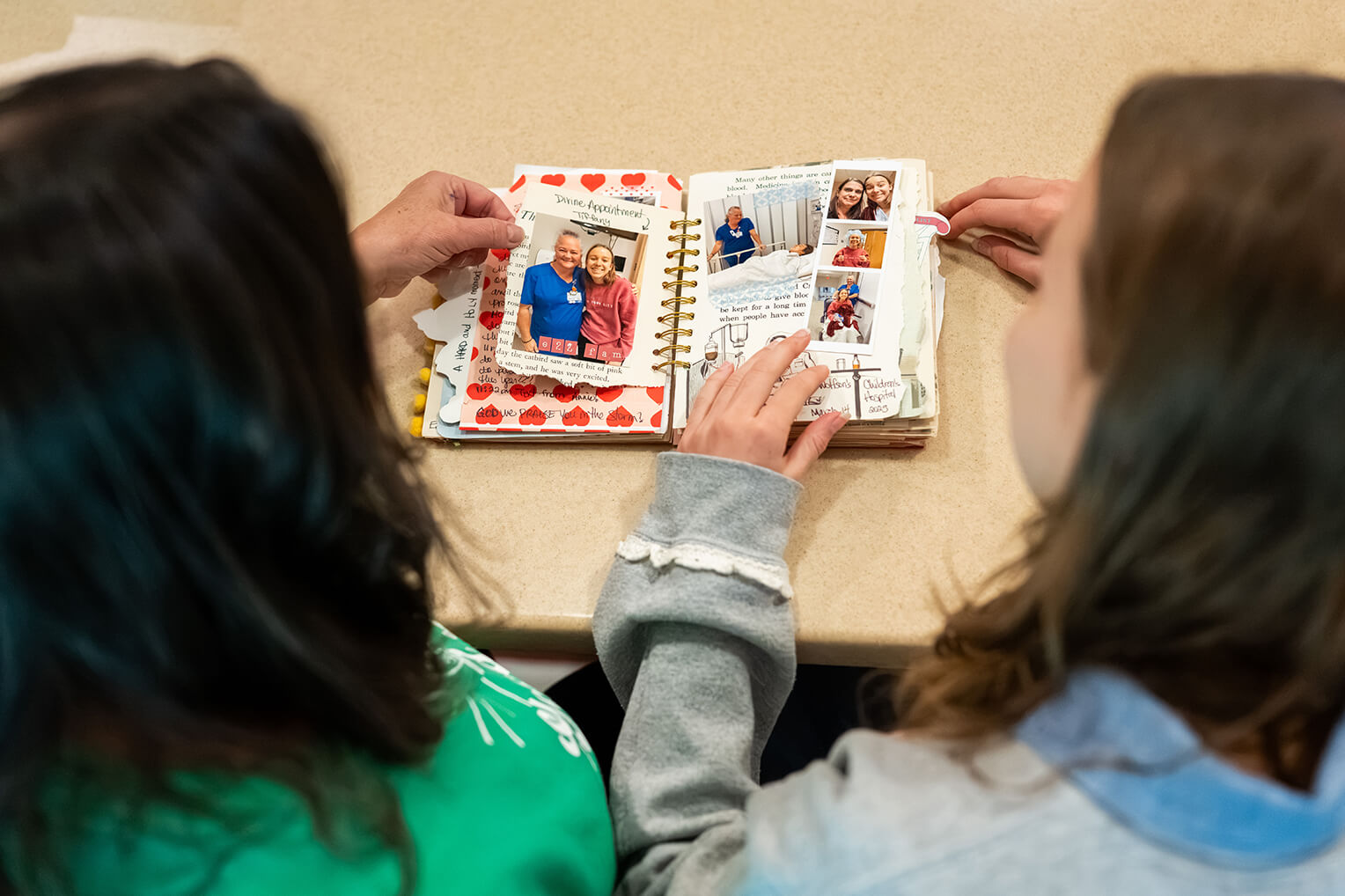 Dina crafted scrapbooks to reflect on God's goodness during the scariest parts of Adryana's health journey.
