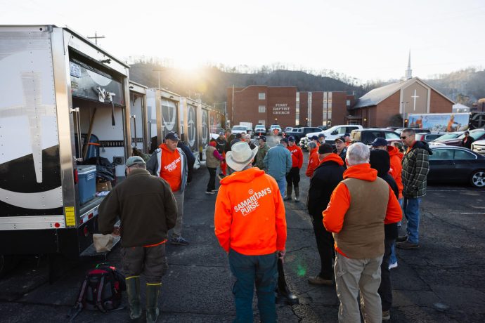 Samaritan's Purse responded to Pikeville after devastating floods in February 2025. Karen was one of nearly 300 homeowners our army of volunteers helped after the storm in Jesus' Name.