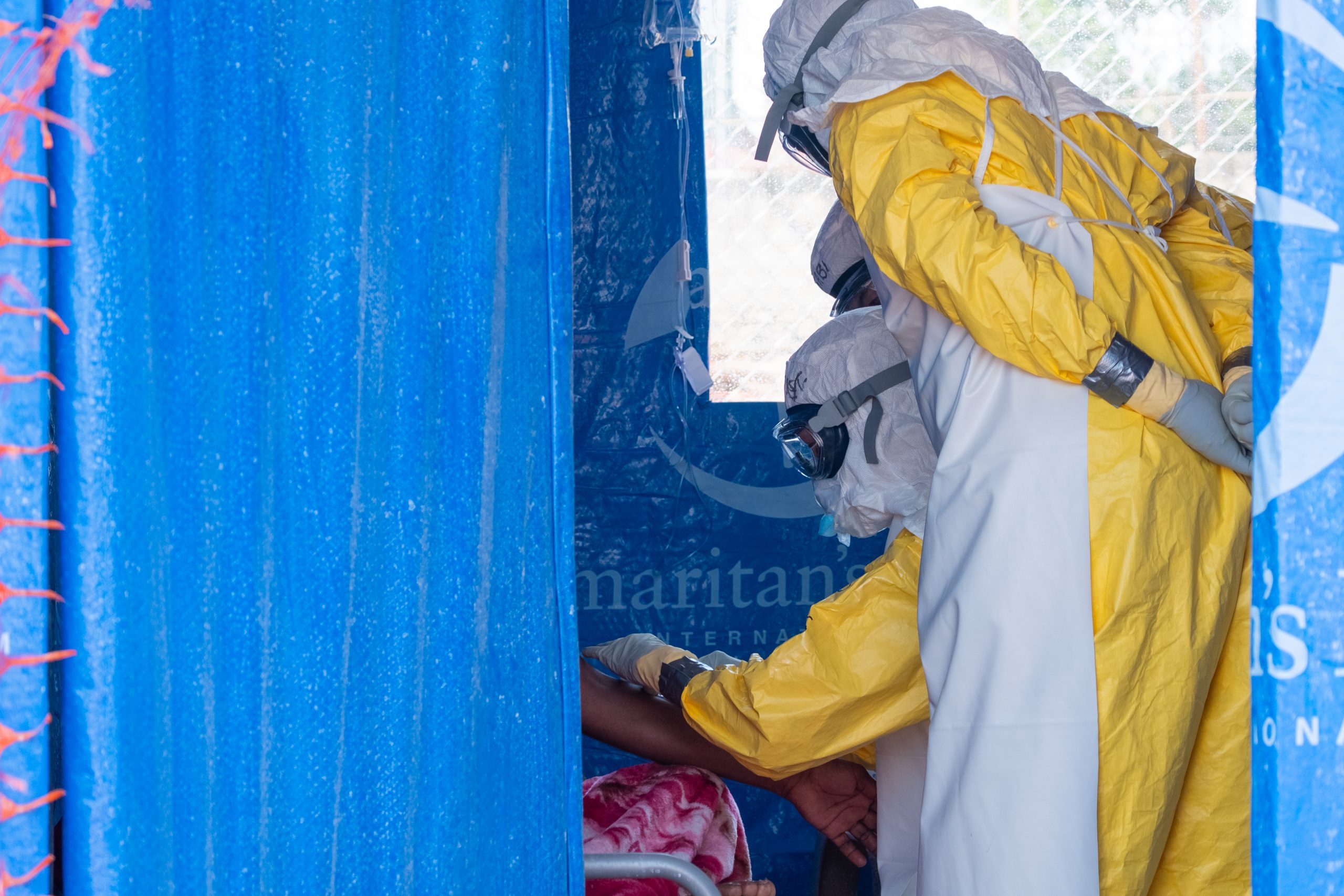 Medical teams are serving Ebola patients in Jesus' Name.