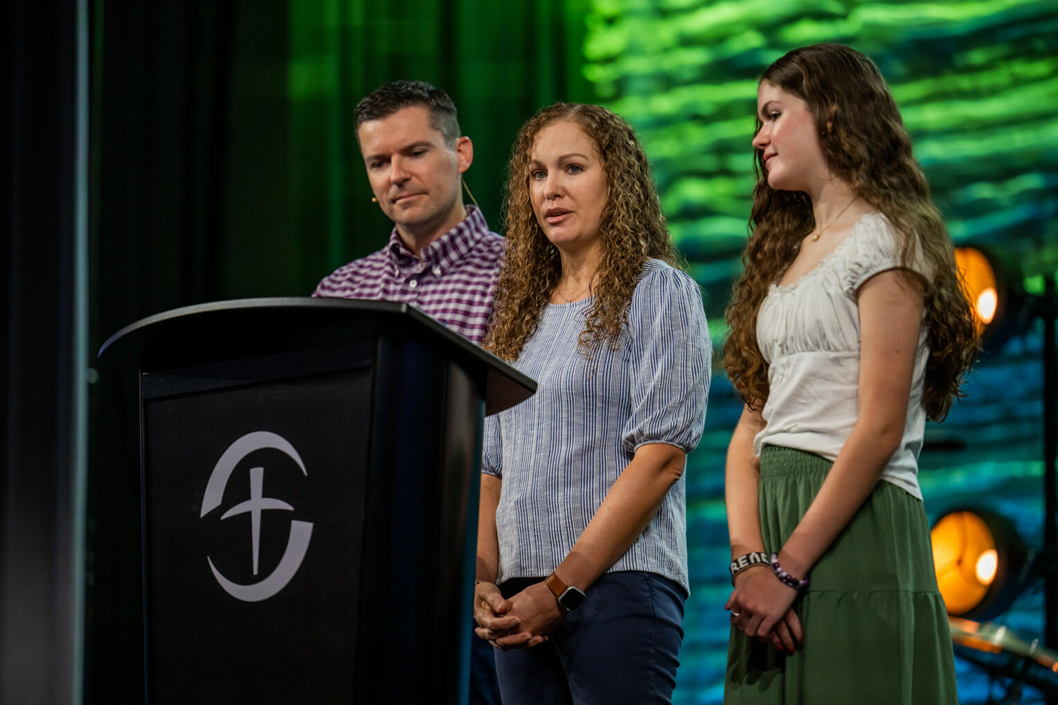 Dr. Brad Wilson and his wife, Dr. Nicole Wilson, and daughter, Reagan, talked about their experience serving together in Kenya at Kapsowar Mission Hospital.