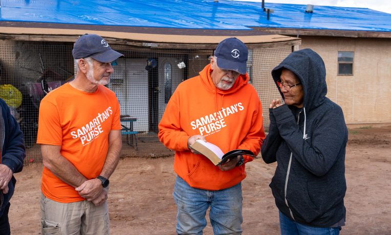 Samaritan's Purse volunteers are serving families in Arizona's Navajo Nation after a monsoon event flooded and damaged homes.
