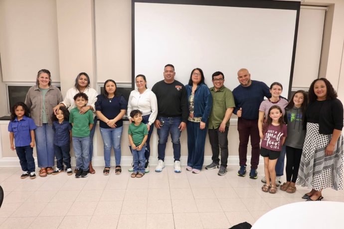 United by language and faith, Hispanic families in Pikeville find a spiritual home at FBC on Friday nights where they join in worship, prayer, and the reading of God's Word in Spanish.