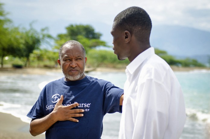 Haiti baptism