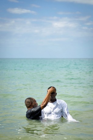 Haiti baptism