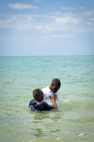 Haiti baptism