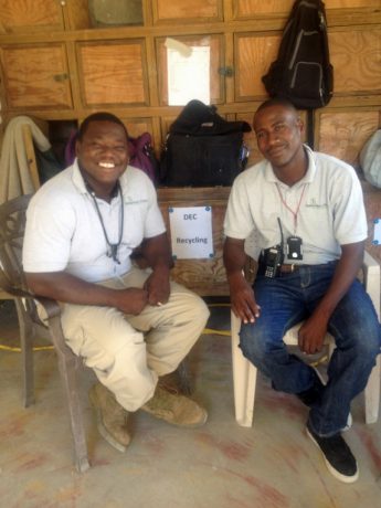 Samaritan's Purse Haiti security guard