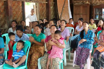 Myanmar hygiene training