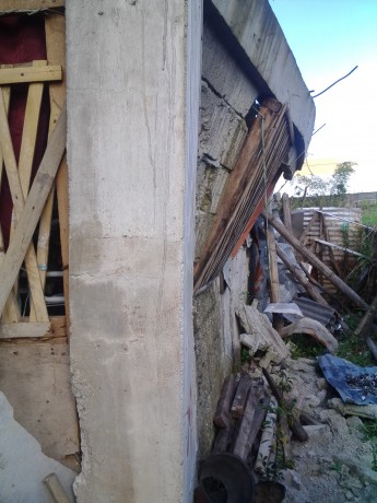 Typhoon Haiyan nearly destroyed Genevieve's family's home in Tacloban November 8, 2013.
