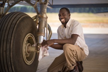 SP Aviation - Eldoret Hangar - Wilfred Ojwang, Mechanic